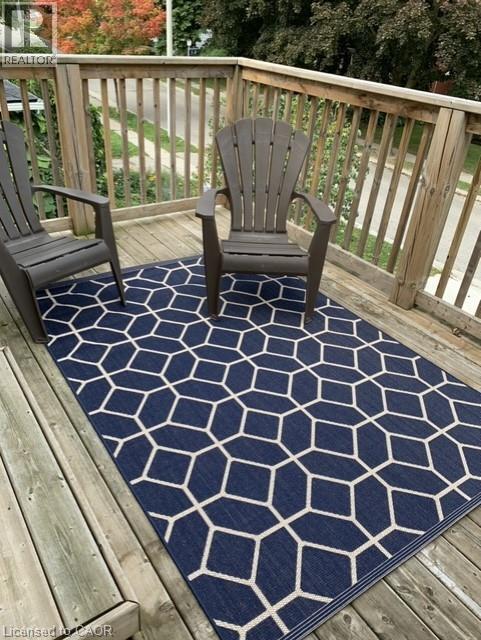 55 Chapel Street, Kitchener, ON - Outdoor With Deck Patio Veranda