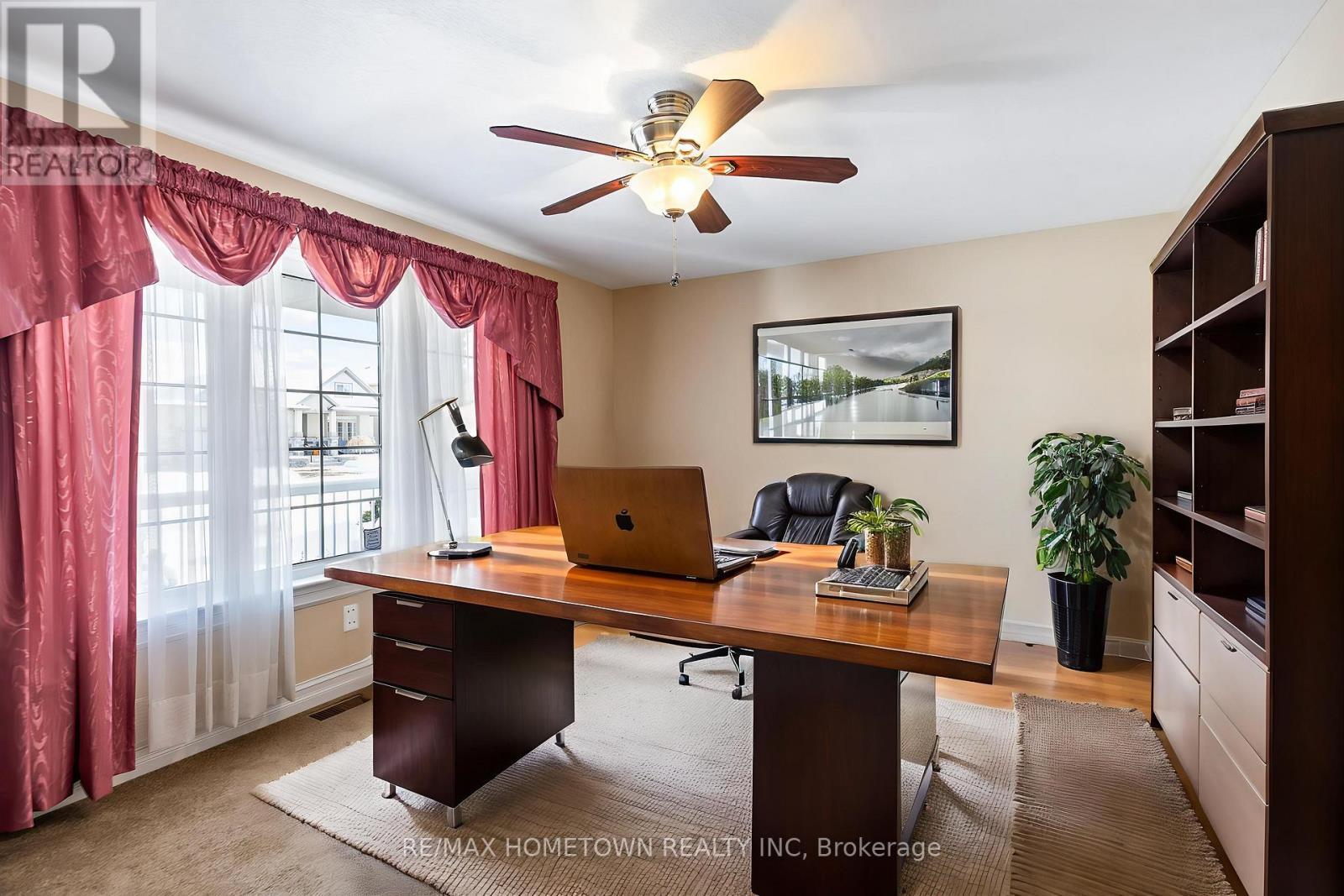 Virtually Staged - 1124 Mcclure Crescent, Brockville, ON - Indoor Photo Showing Office