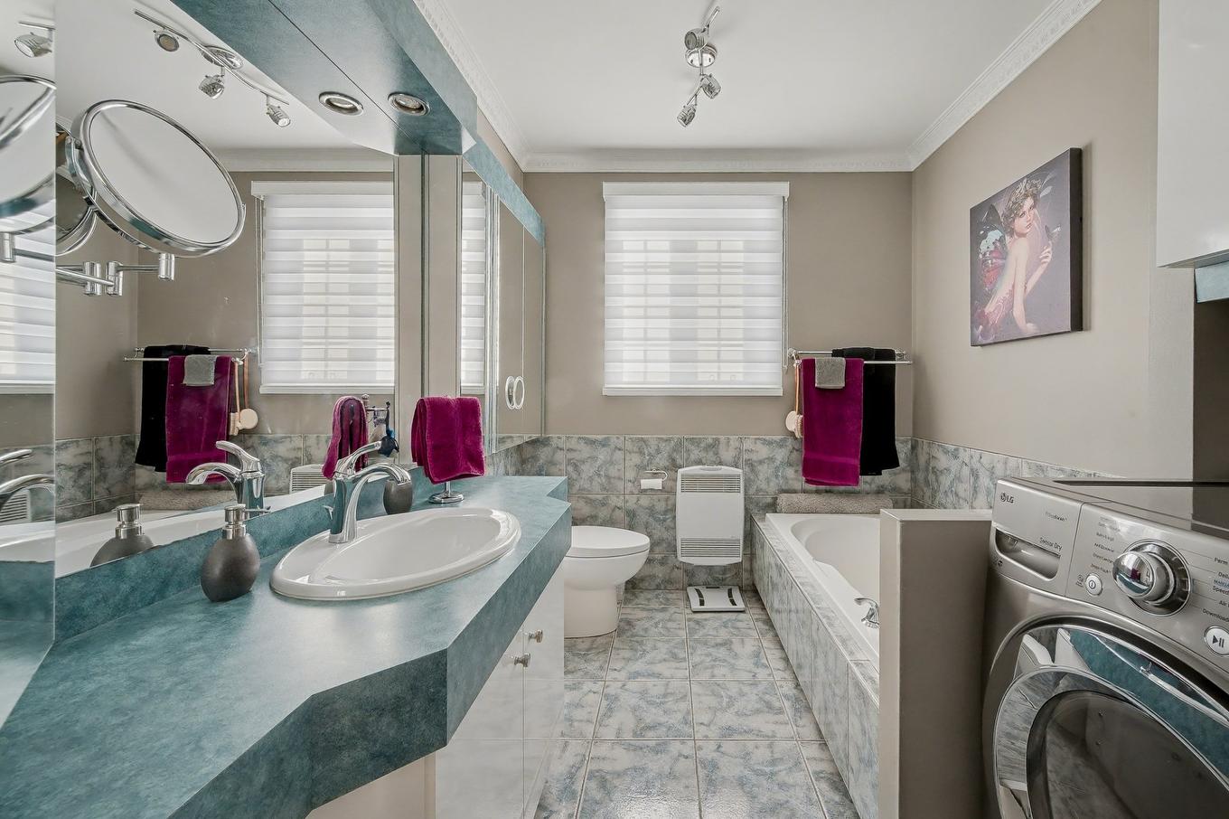 Bathroom - 2885 Rue Philippe-Pasquier, Québec (Les Rivières), QC - Indoor Photo Showing Laundry Room