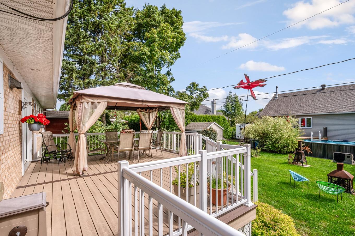 Patio - 2885 Rue Philippe-Pasquier, Québec (Les Rivières), QC - Outdoor With Deck Patio Veranda With Backyard