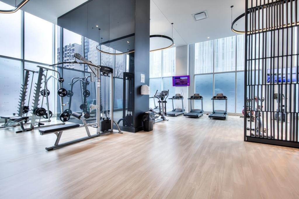 Salle d'exercice - 1910-2320 Rue Tupper, Montréal (Ville-Marie), QC - Indoor Photo Showing Gym Room