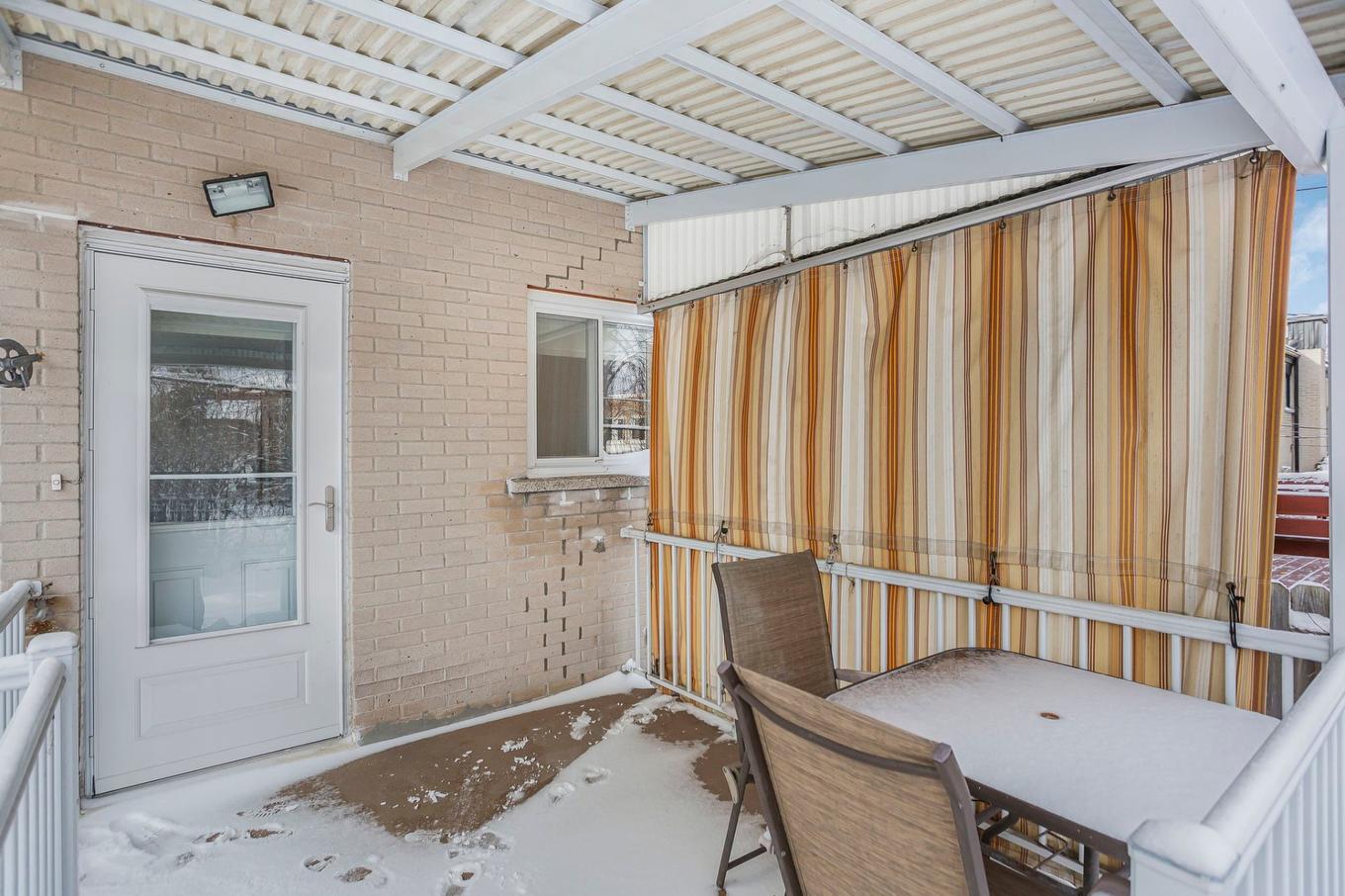 Terrasse - 12795 Av. Veuillot, Montréal (Montréal-Nord), QC - Outdoor With Exterior