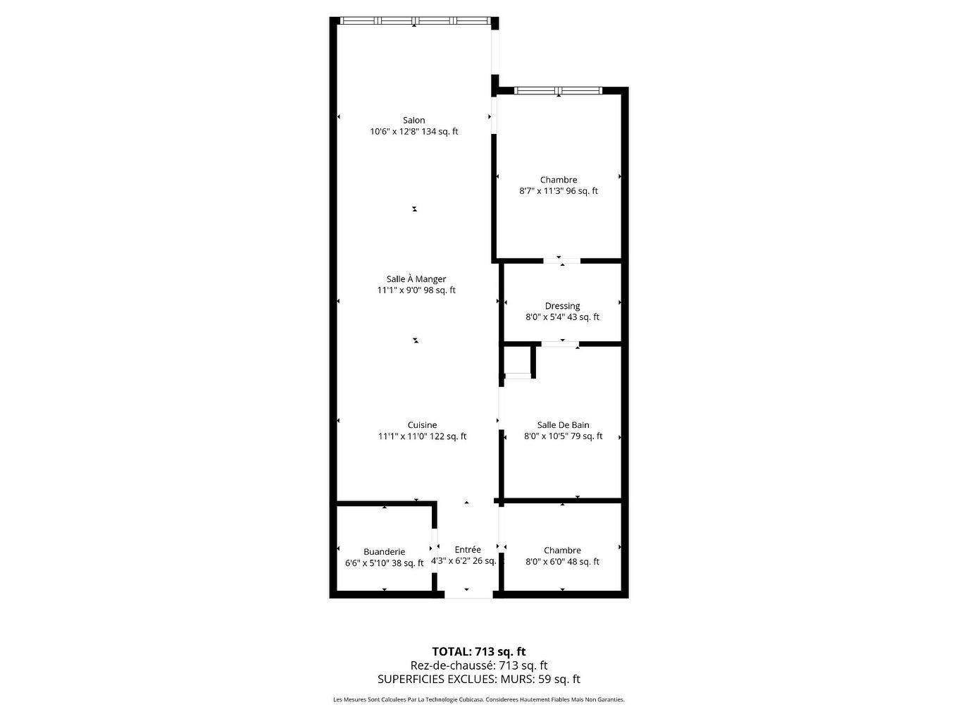 Plan (croquis) - 604-1000 Rue Levert, Montréal (Verdun/Île-Des-Soeurs), QC - Other