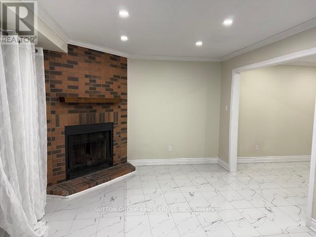 157 Ecclestone Drive, Brampton, ON - Indoor With Fireplace