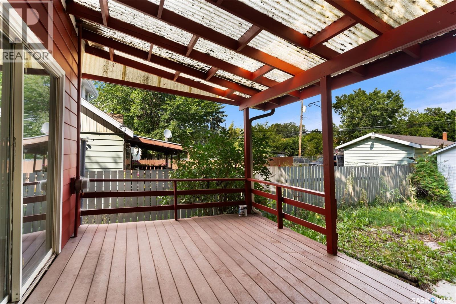 1357 Elphinstone Street, Regina, SK - Outdoor With Deck Patio Veranda With Exterior