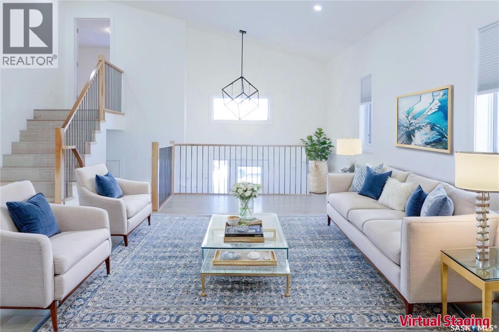 559 Labine Terrace, Saskatoon, SK - Indoor Photo Showing Living Room