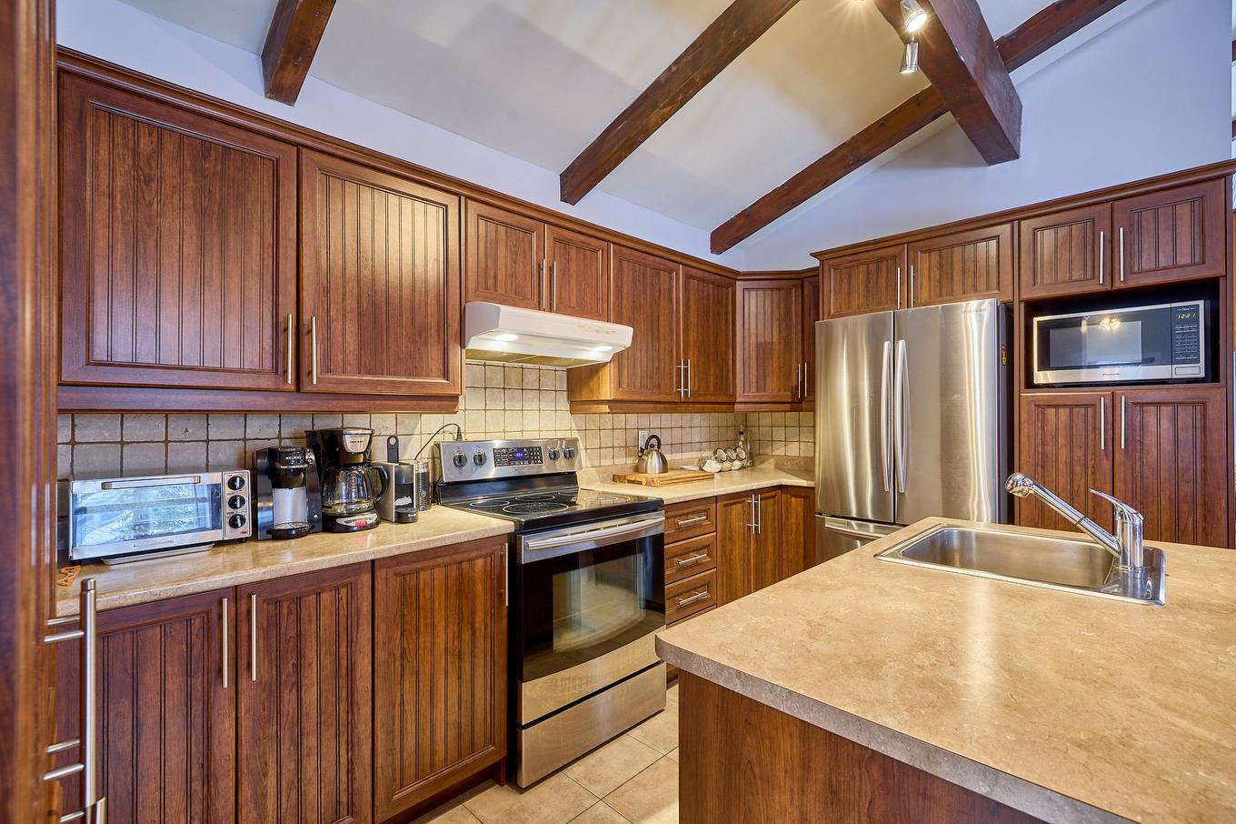 Cuisine - 965 Ch. Régimbald, Saint-Donat, QC - Indoor Photo Showing Kitchen