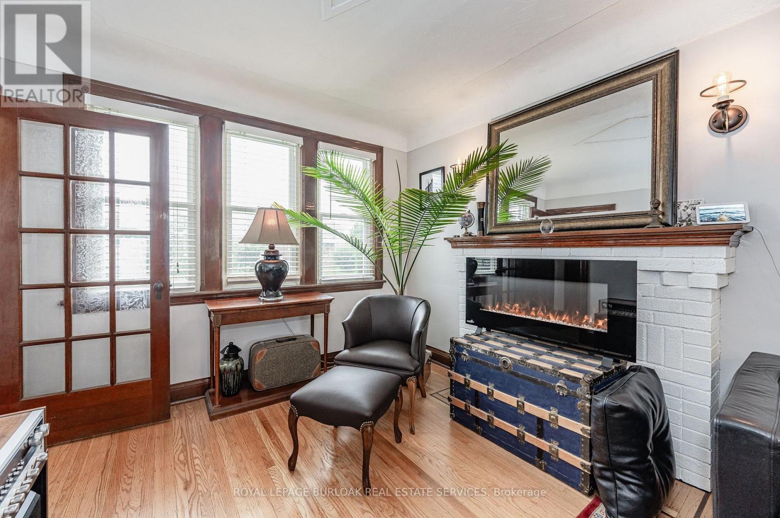 131 Adeline Avenue, Hamilton, ON - Indoor With Fireplace