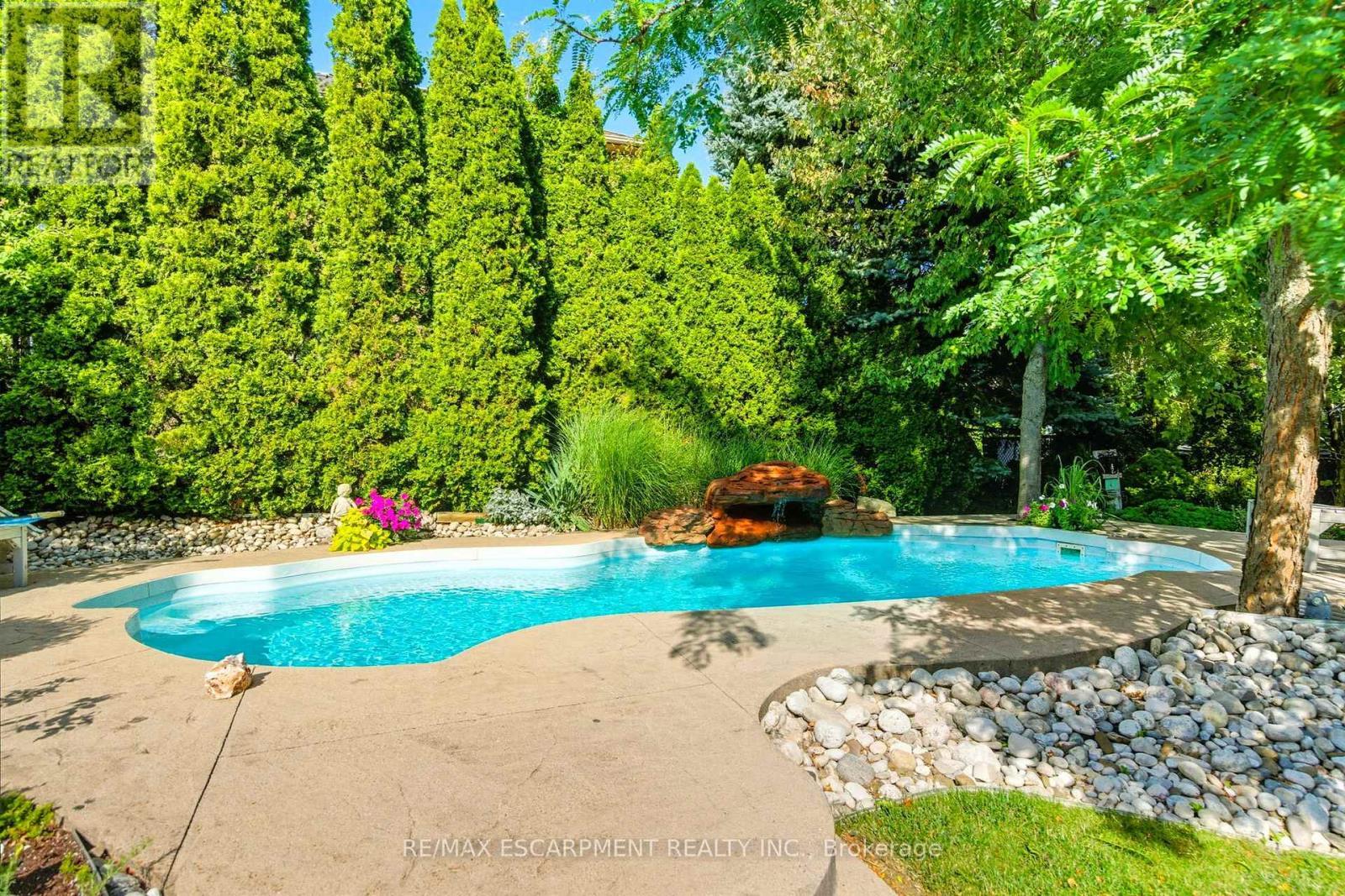1104 Crofton Way, Burlington, ON - Outdoor With In Ground Pool