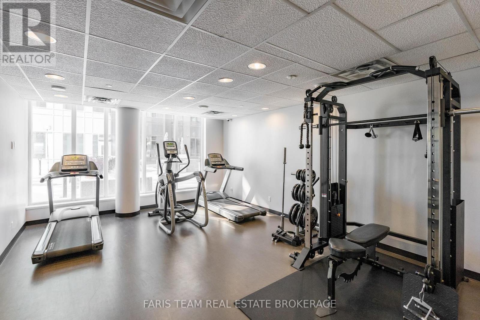 Gph5 - 111 Worsley Street, Barrie, ON - Indoor Photo Showing Gym Room