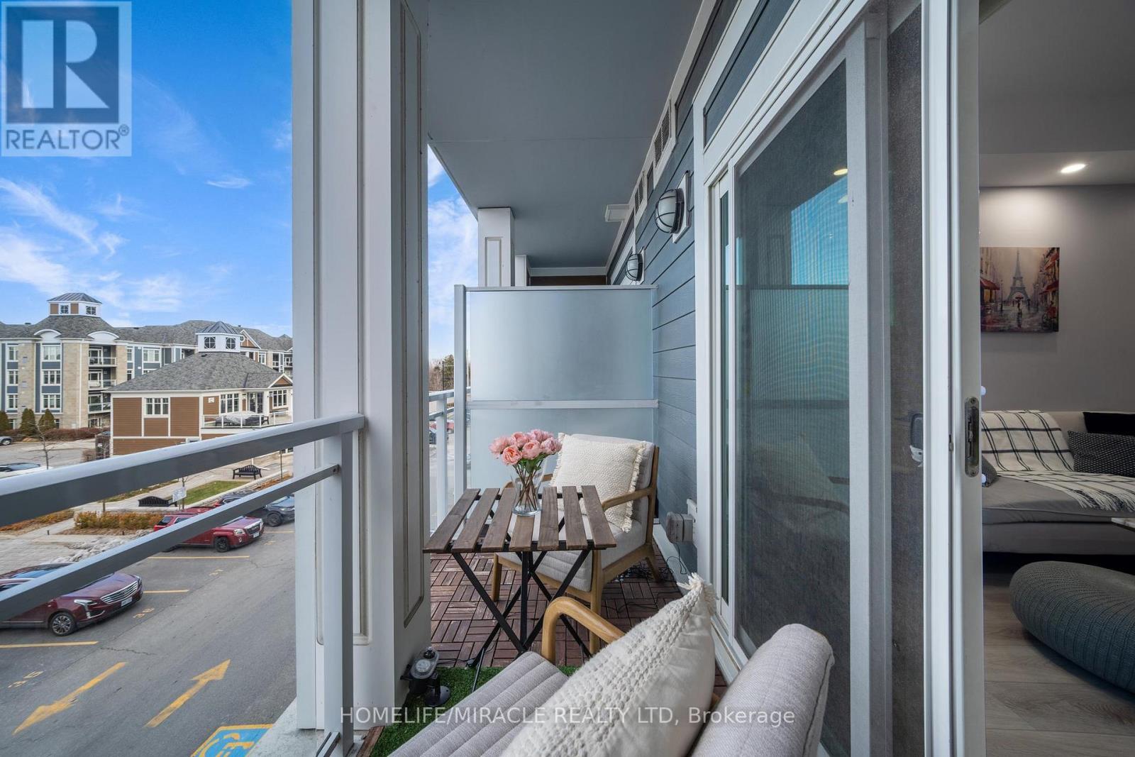 303 - 650 Gordon Street, Whitby, ON - Outdoor With Balcony With Exterior