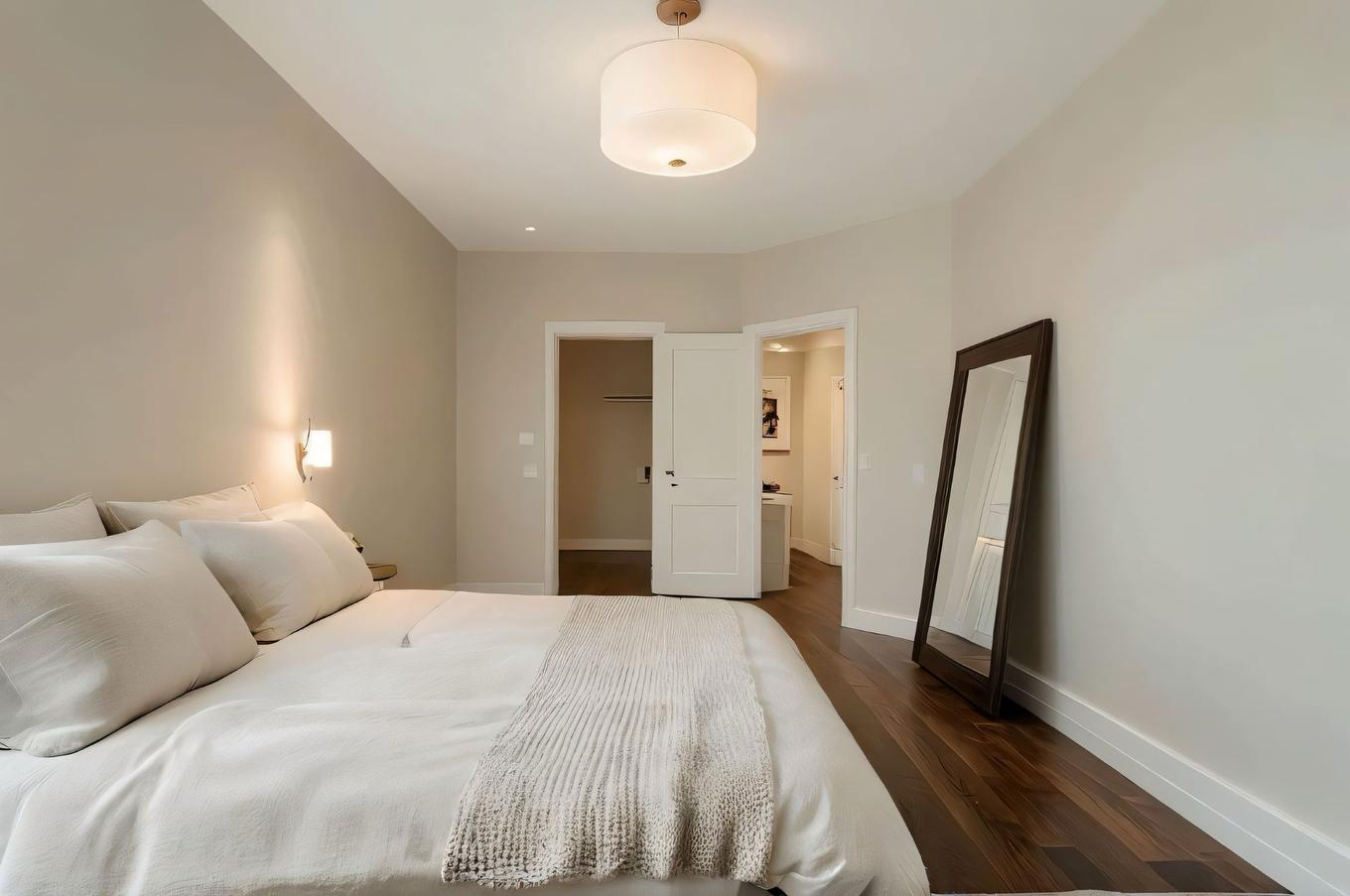 Primary bedroom - 202-54 Rue Ste-Marguerite, Montréal (Le Sud-Ouest), QC - Indoor Photo Showing Bedroom