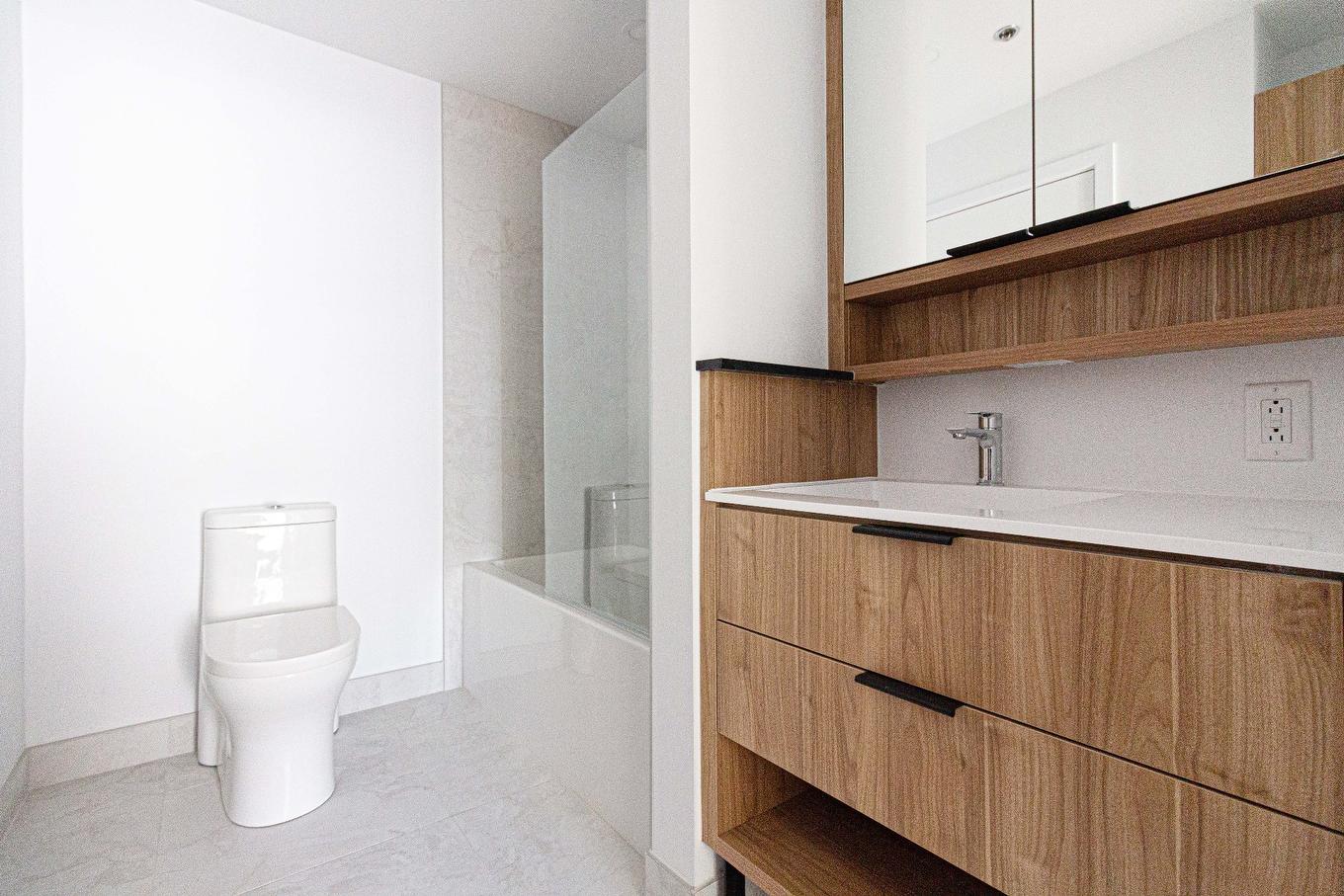 Salle de bains attenante à la CCP - 411-1971 Rue Du Havre, Montréal (Ville-Marie), QC - Indoor Photo Showing Bathroom