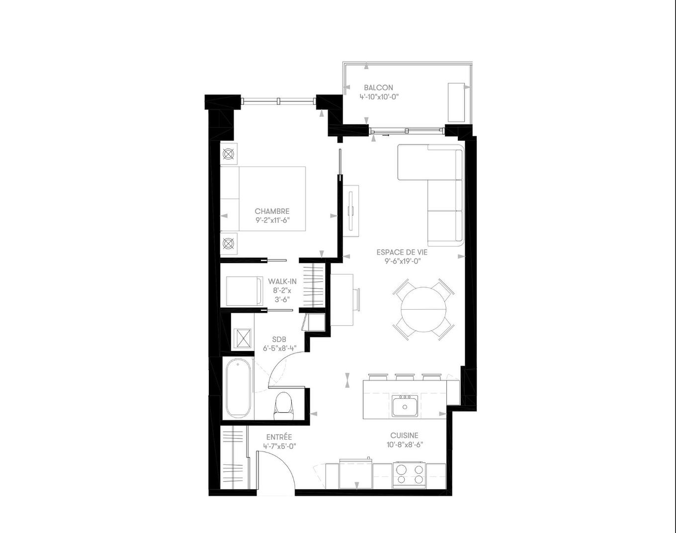 Autre - 411-1971 Rue Du Havre, Montréal (Ville-Marie), QC - Other