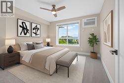 Primary Bedroom. This photo is virtually staged. -