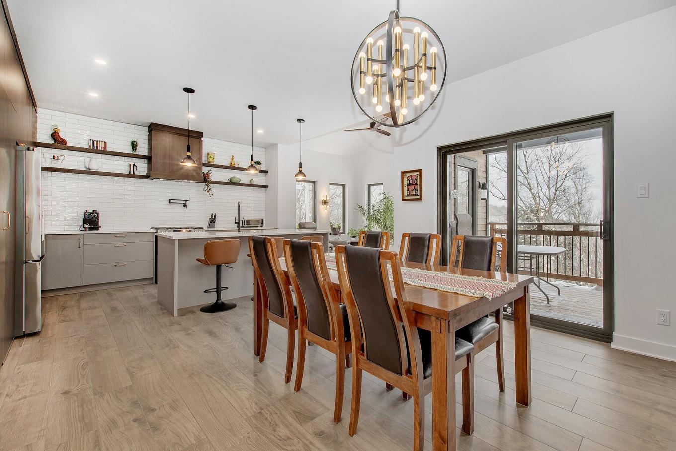 Dining room - 929 Rue De Château-D'Aix, Val-David, QC - Indoor Photo Showing Dining Room