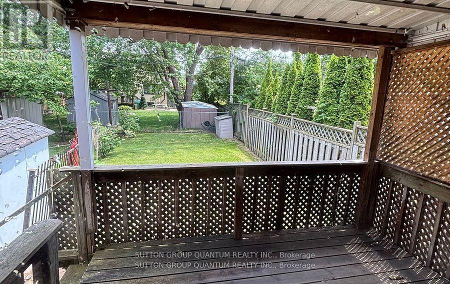 61 Forest Avenue, Mississauga, ON - Outdoor With Deck Patio Veranda