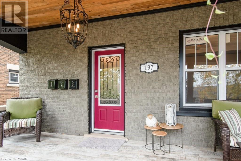 197 Palmer Avenue, Kitchener, ON - Outdoor With Deck Patio Veranda