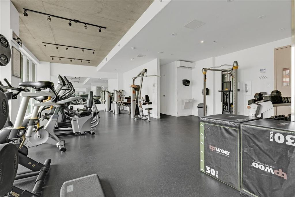 Salle d'exercice - 1115-190 Rue Murray, Montréal (Le Sud-Ouest), QC - Indoor Photo Showing Gym Room