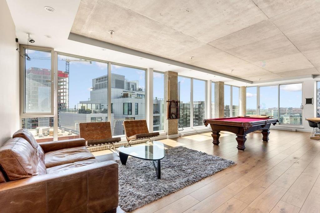 Salle communautaire - 1115-190 Rue Murray, Montréal (Le Sud-Ouest), QC - Indoor Photo Showing Living Room