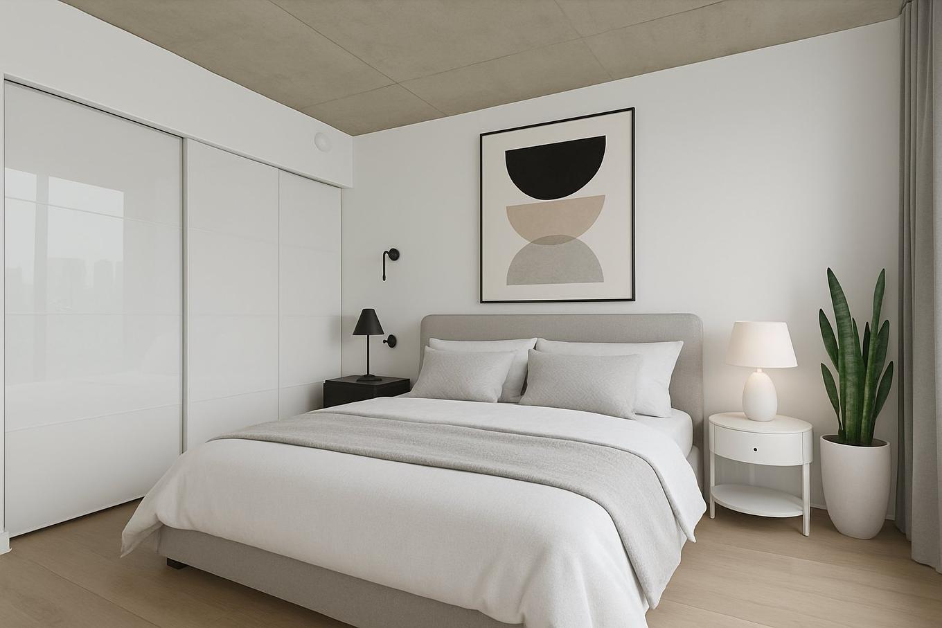 Chambre à coucher - 1115-190 Rue Murray, Montréal (Le Sud-Ouest), QC - Indoor Photo Showing Bedroom