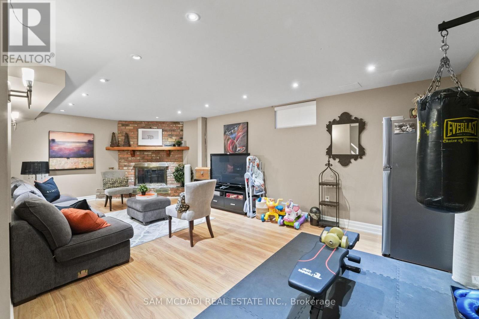 3620 Ponytrail Drive, Mississauga, ON - Indoor With Fireplace