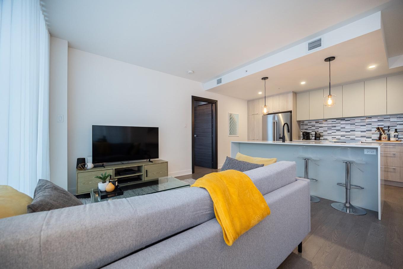 Living room - 804-3647 Av. Jean-Béraud, Laval (Chomedey), QC - Indoor