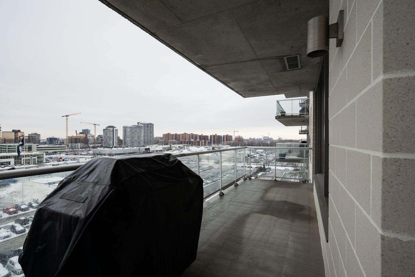 Balcony - 804-3647 Av. Jean-Béraud, Laval (Chomedey), QC - Outdoor With Balcony With View