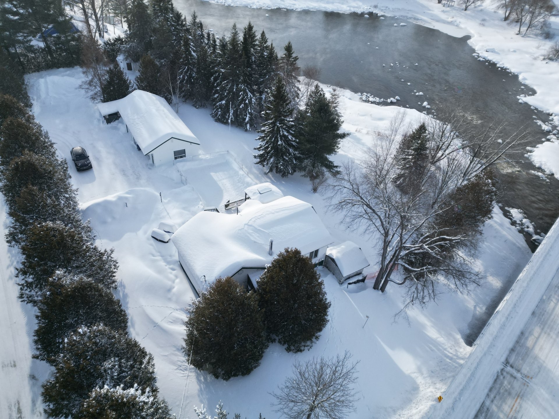 Aerial View - 762 Rue Principale, Rémigny, QC - Outdoor With View