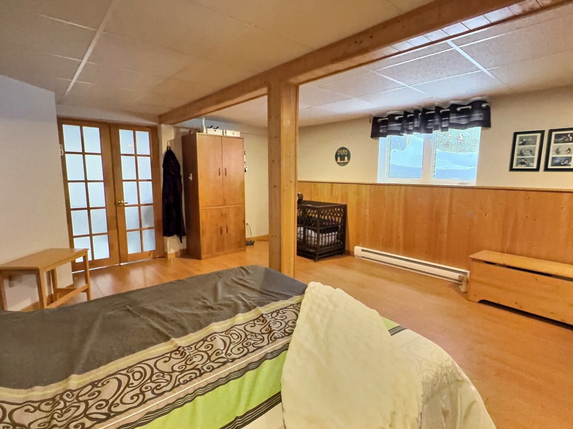 Master Bedroom - 762 Rue Principale, Rémigny, QC - Indoor Photo Showing Other Room With Fireplace