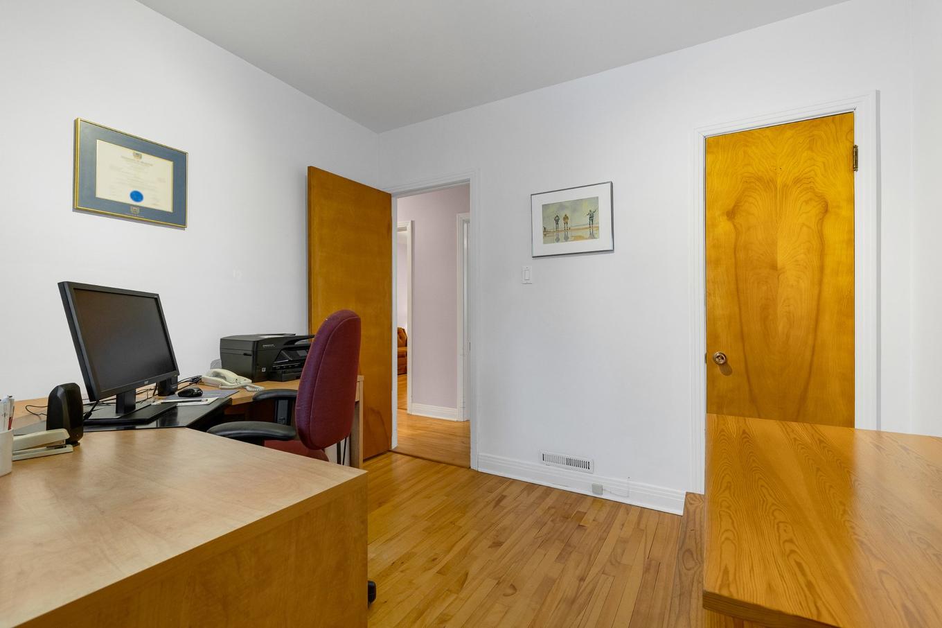 Chambre à coucher - 1370 Rue Lépine, Montréal (Saint-Laurent), QC - Indoor Photo Showing Office