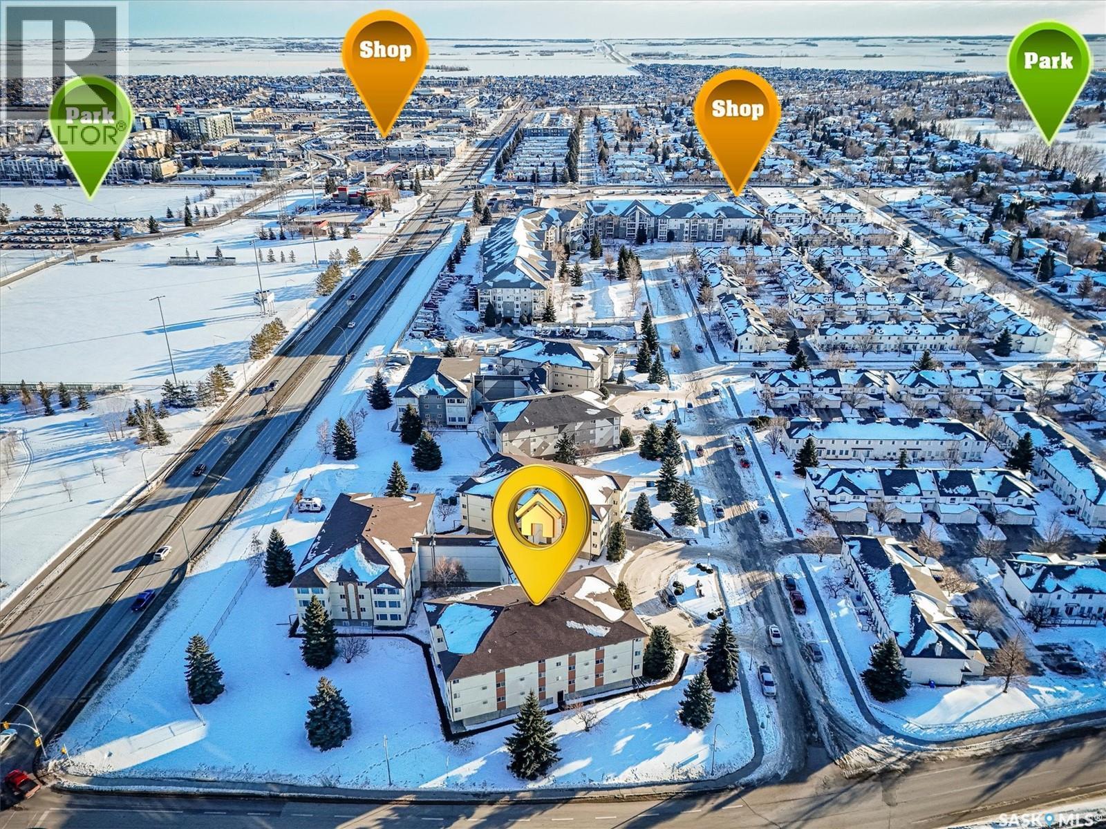 201 103 Keevil Crescent, Saskatoon, SK - Outdoor With View