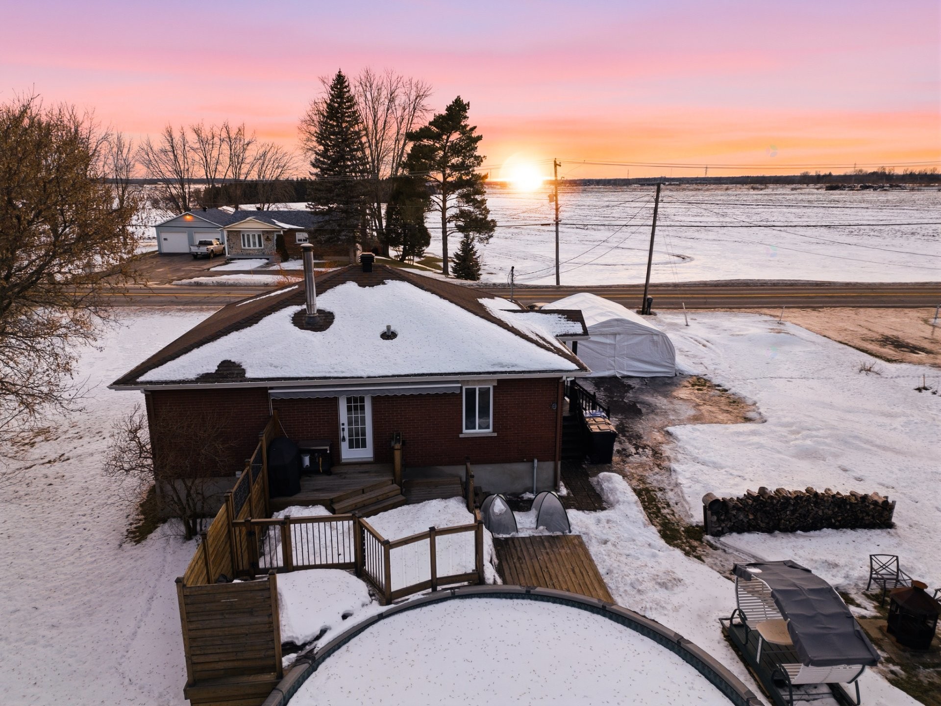 Vue d'ensemble - 875 Rg De L'Achigan, L'Assomption, QC - Outdoor With Body Of Water