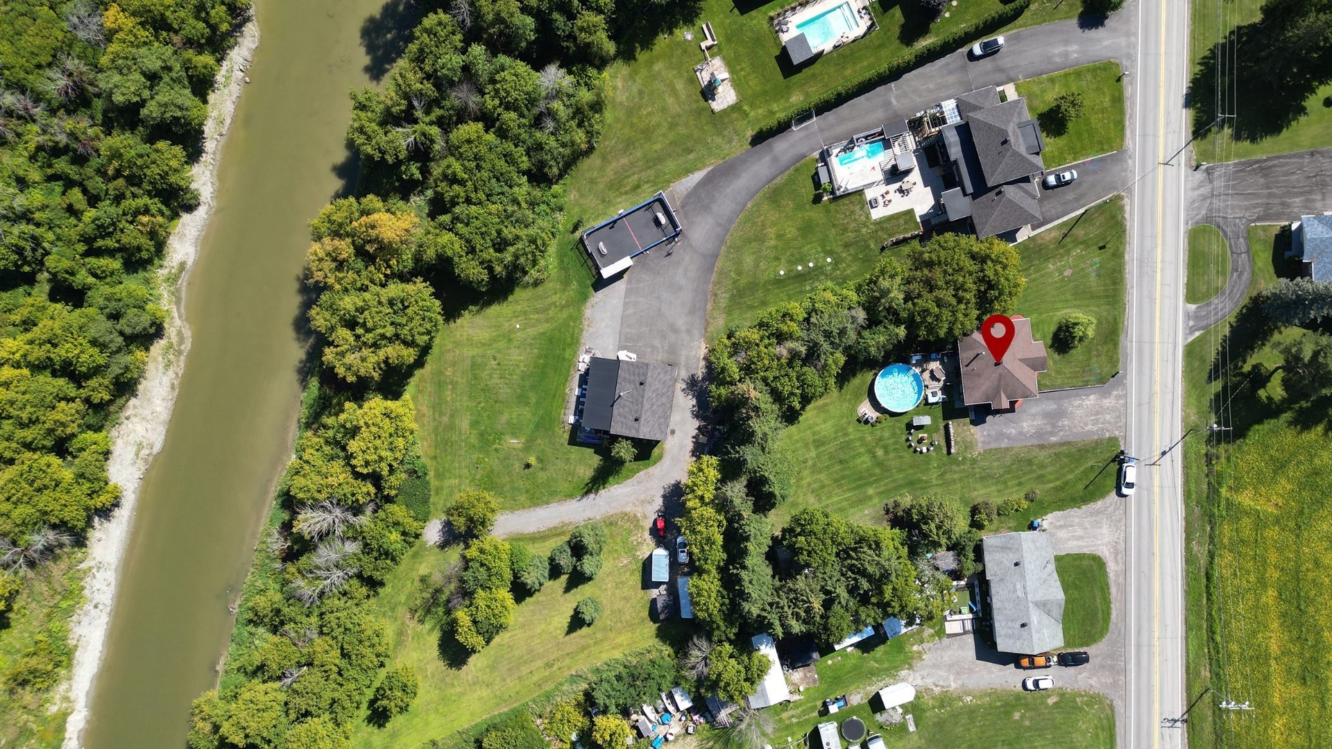 Photo aérienne - 875 Rg De L'Achigan, L'Assomption, QC - Outdoor With View