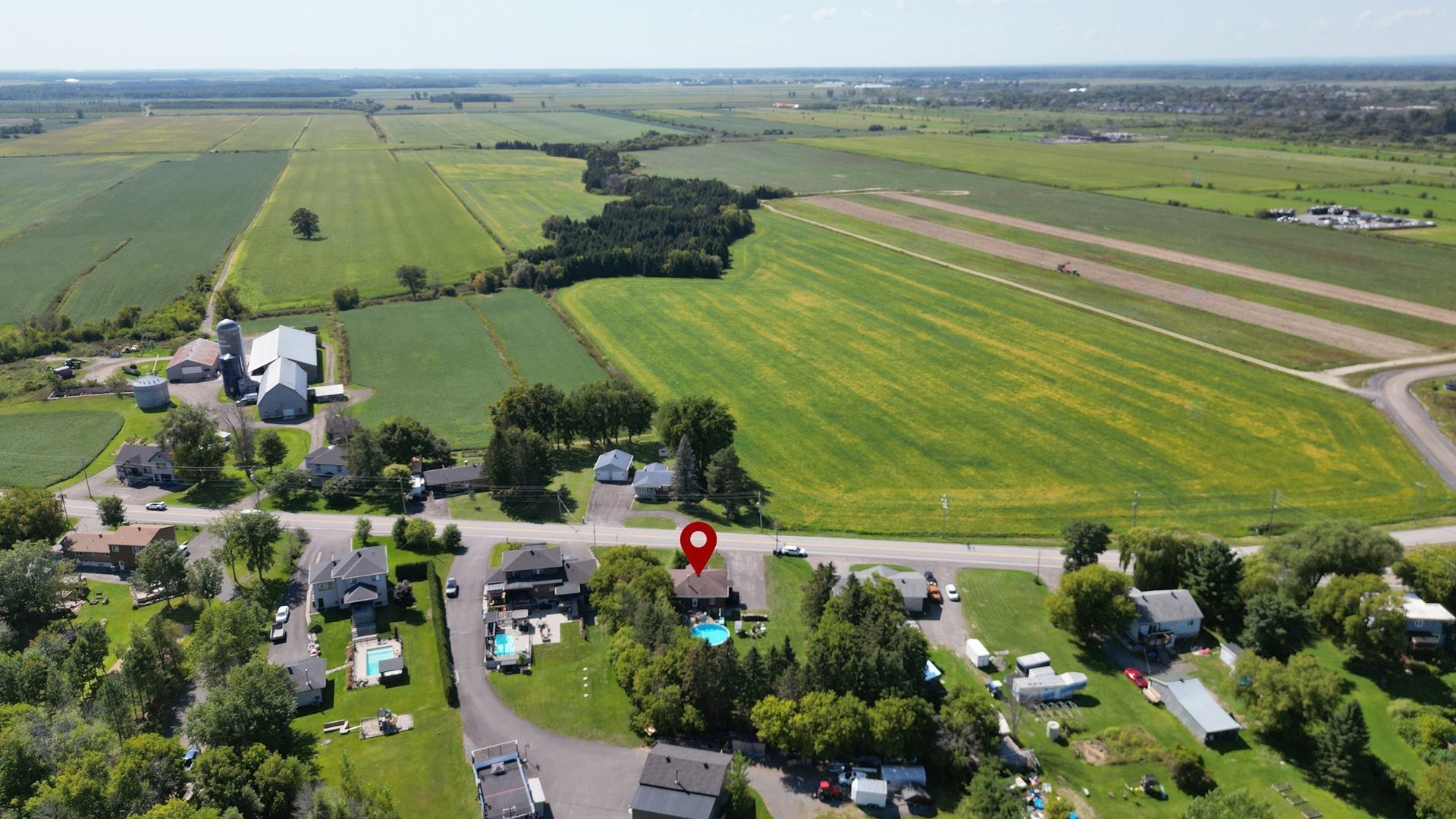 Photo aérienne - 875 Rg De L'Achigan, L'Assomption, QC - Outdoor With View