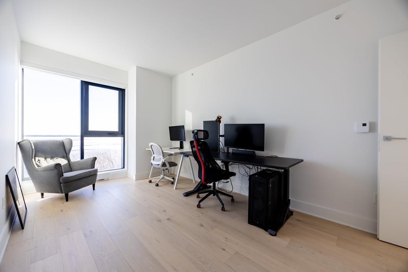 Bedroom - 1005-1000 Rue André-Prévost, Montréal (Verdun/Île-Des-Soeurs), QC - Indoor Photo Showing Office