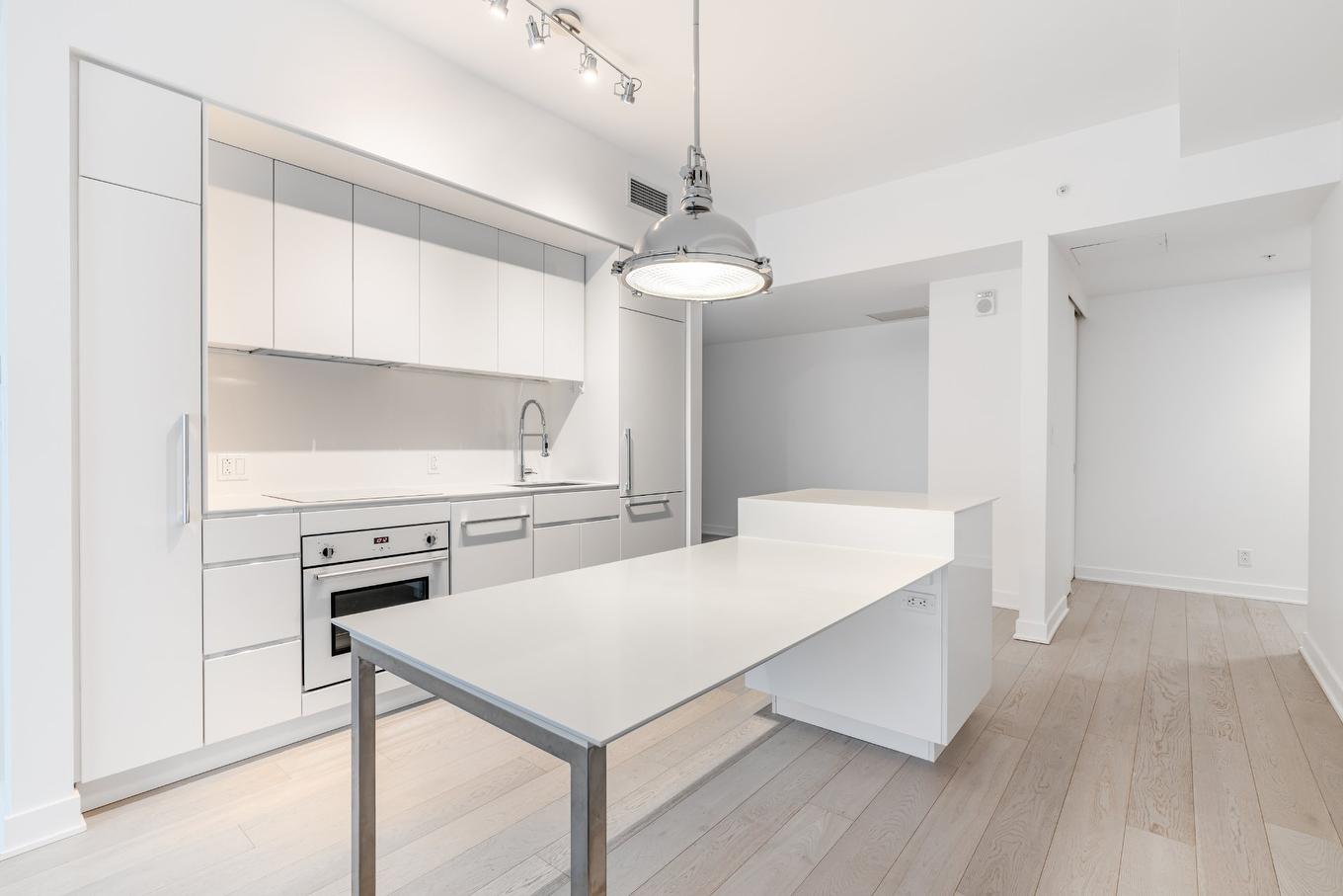 Kitchen - 2811-1288 Av. Des Canadiens-De-Montréal, Montréal (Ville-Marie), QC - Indoor Photo Showing Kitchen