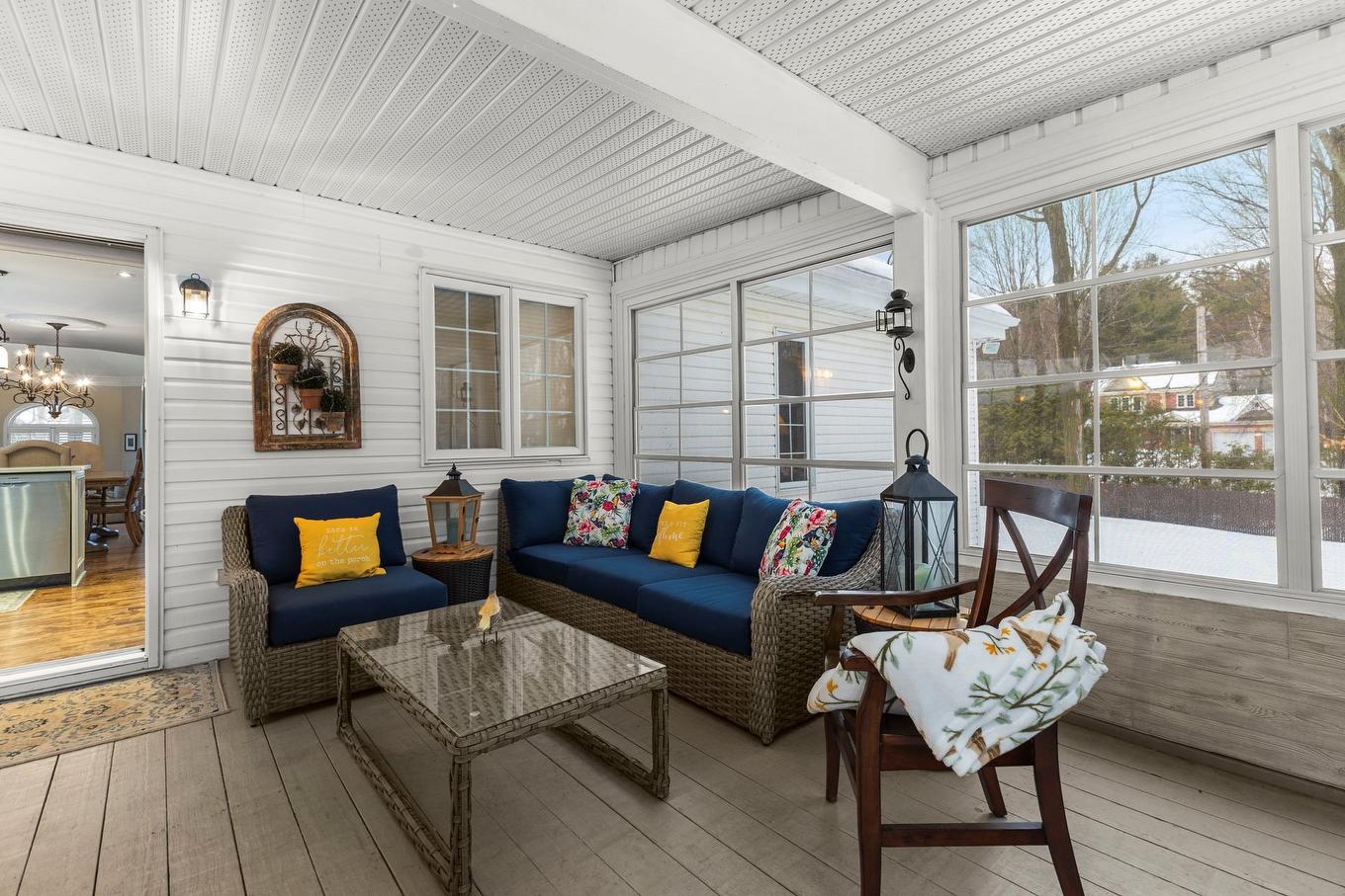 Solarium/Sunroom - 1550 Rue Du Canyon, Saint-Lazare, QC - Outdoor With Deck Patio Veranda With Exterior