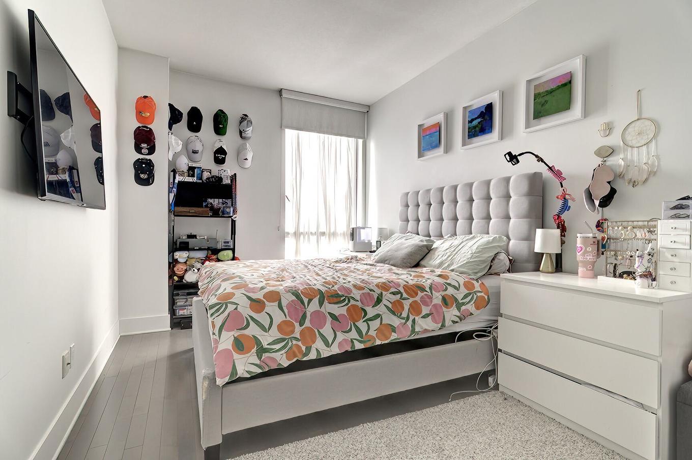 Chambre à coucher principale - 312-370 Rue St-André, Montréal (Ville-Marie), QC - Indoor Photo Showing Bedroom