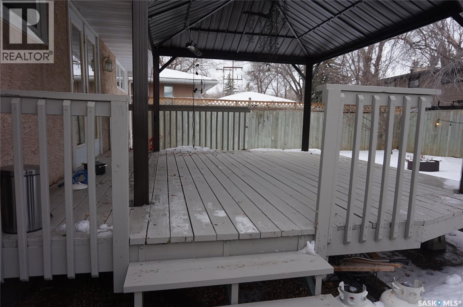 4452 Acadia Drive, Regina, SK - Outdoor With Deck Patio Veranda With Exterior