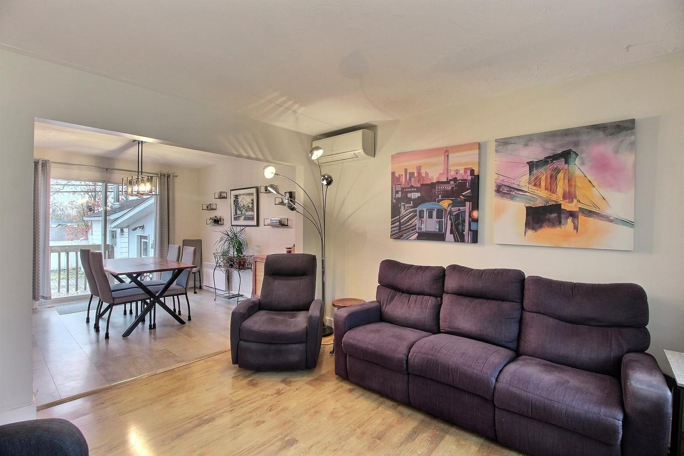 Living room - 164 Rue Poulin, Val-D'Or, QC - Indoor Photo Showing Living Room