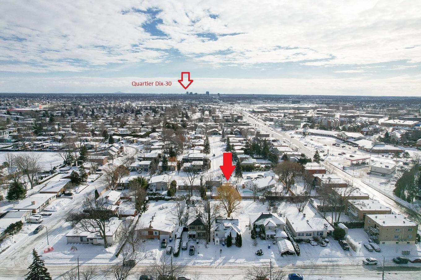 Aerial photo - 27 Rue Allan, Longueuil (Greenfield Park), QC - Outdoor With View