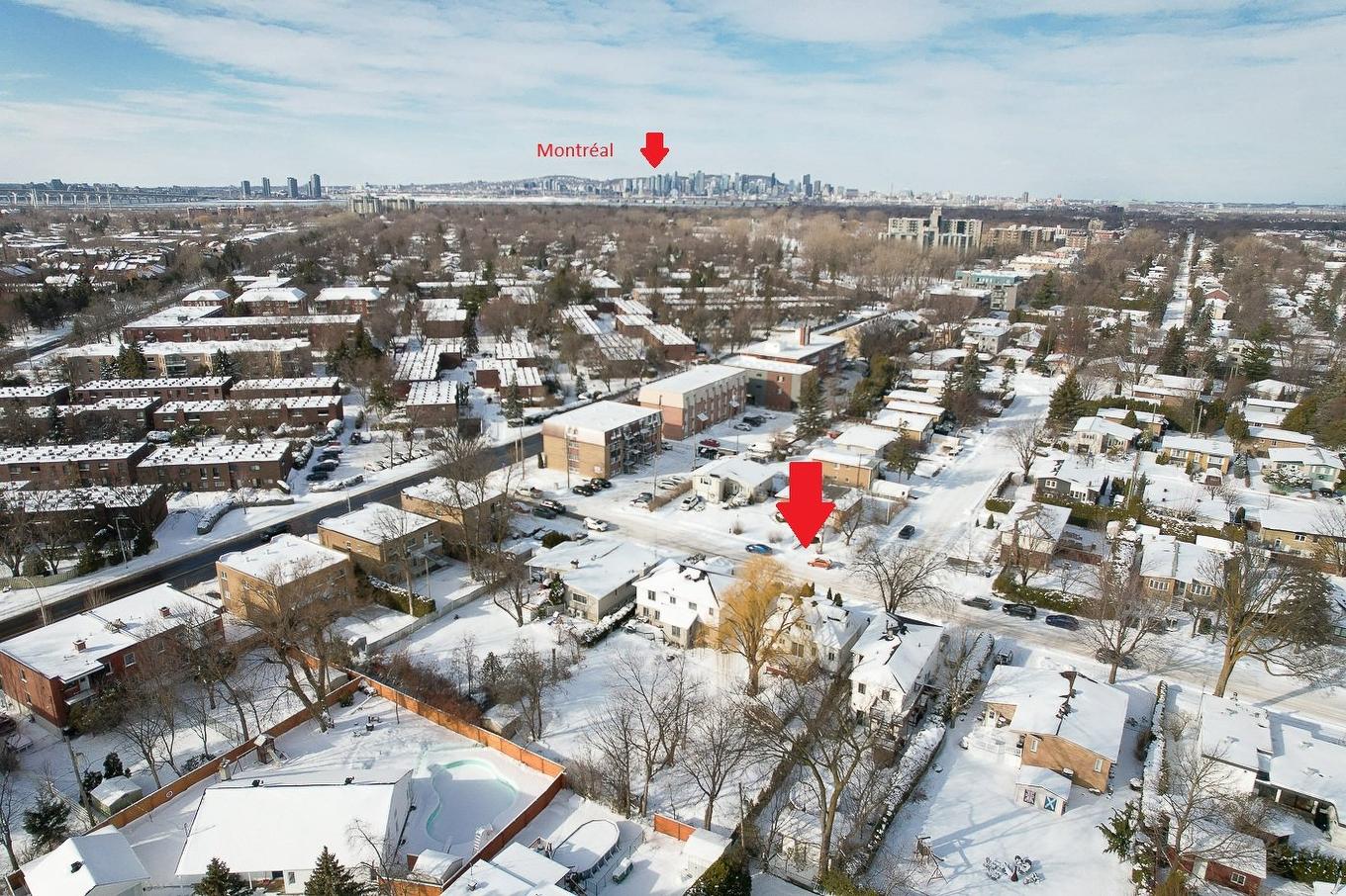 Aerial photo - 27 Rue Allan, Longueuil (Greenfield Park), QC - Outdoor With View