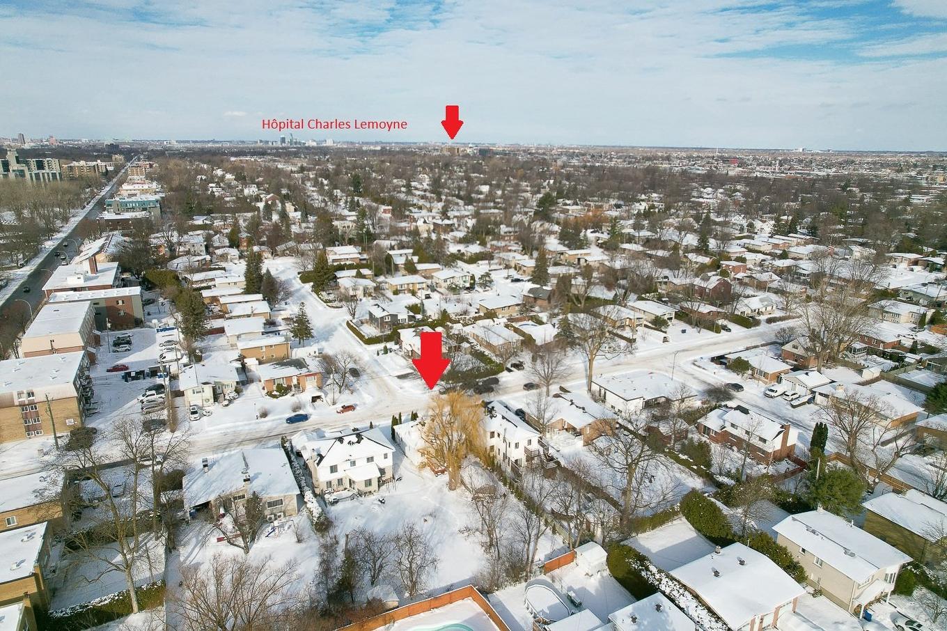 Aerial photo - 27 Rue Allan, Longueuil (Greenfield Park), QC - Outdoor With View