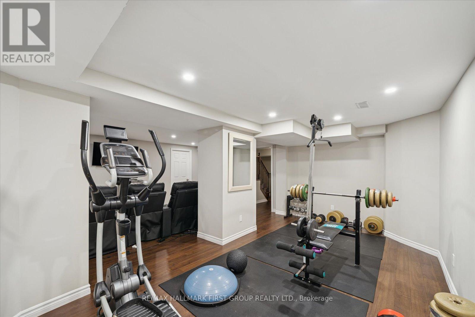 19 Elder Crescent, Whitby, ON - Indoor Photo Showing Gym Room