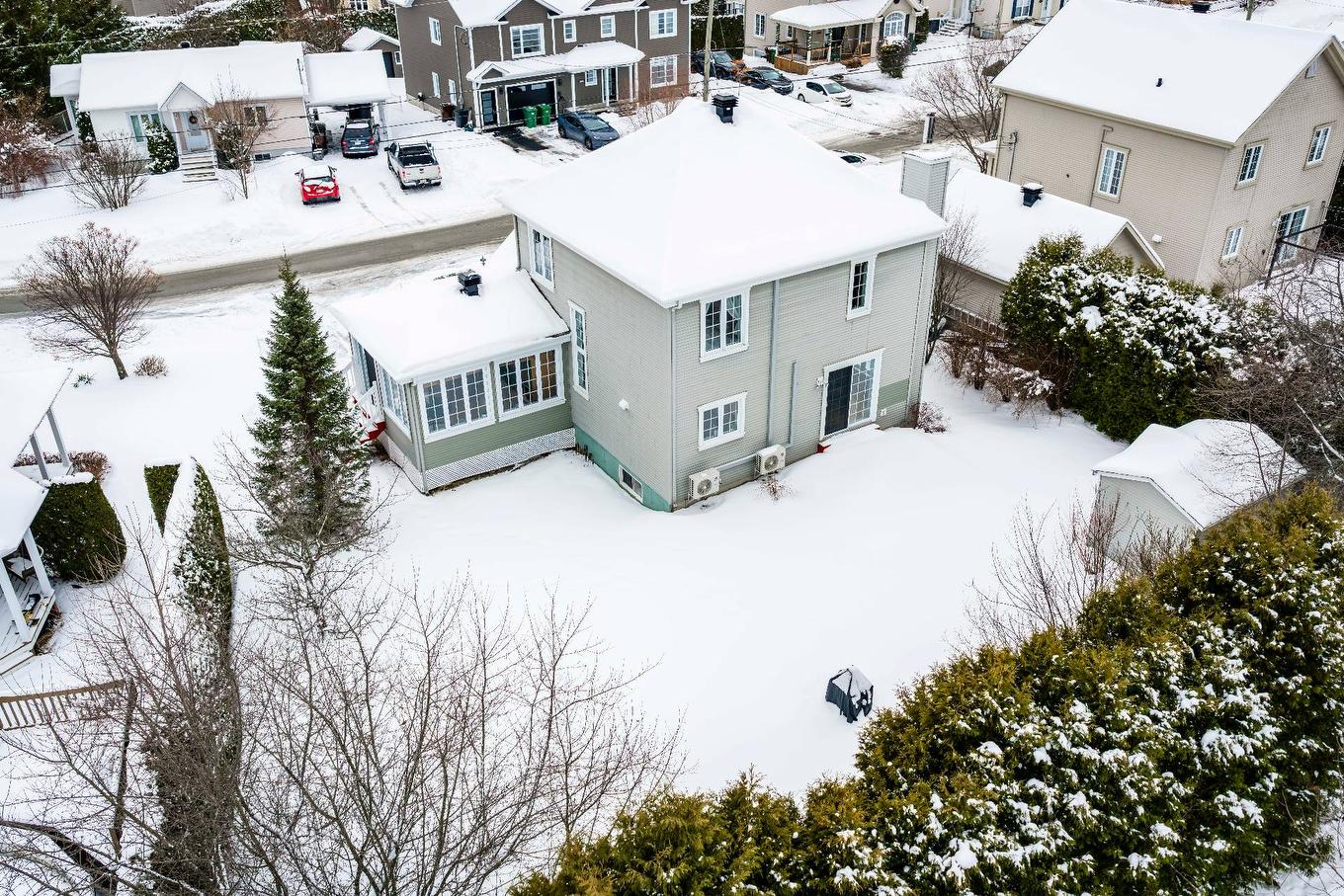 Aerial photo - 1015 Rue Beausoleil, Sherbrooke (Brompton/Rock Forest/Saint-Élie/Deauville), QC - Outdoor