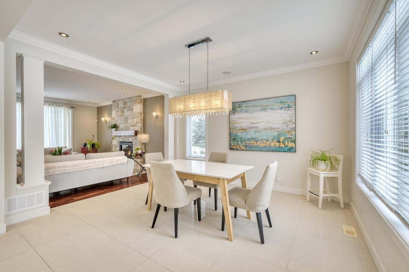 Salle à manger - 199 Rue Du Bonniebrook, Saint-Colomban, QC - Indoor Photo Showing Dining Room