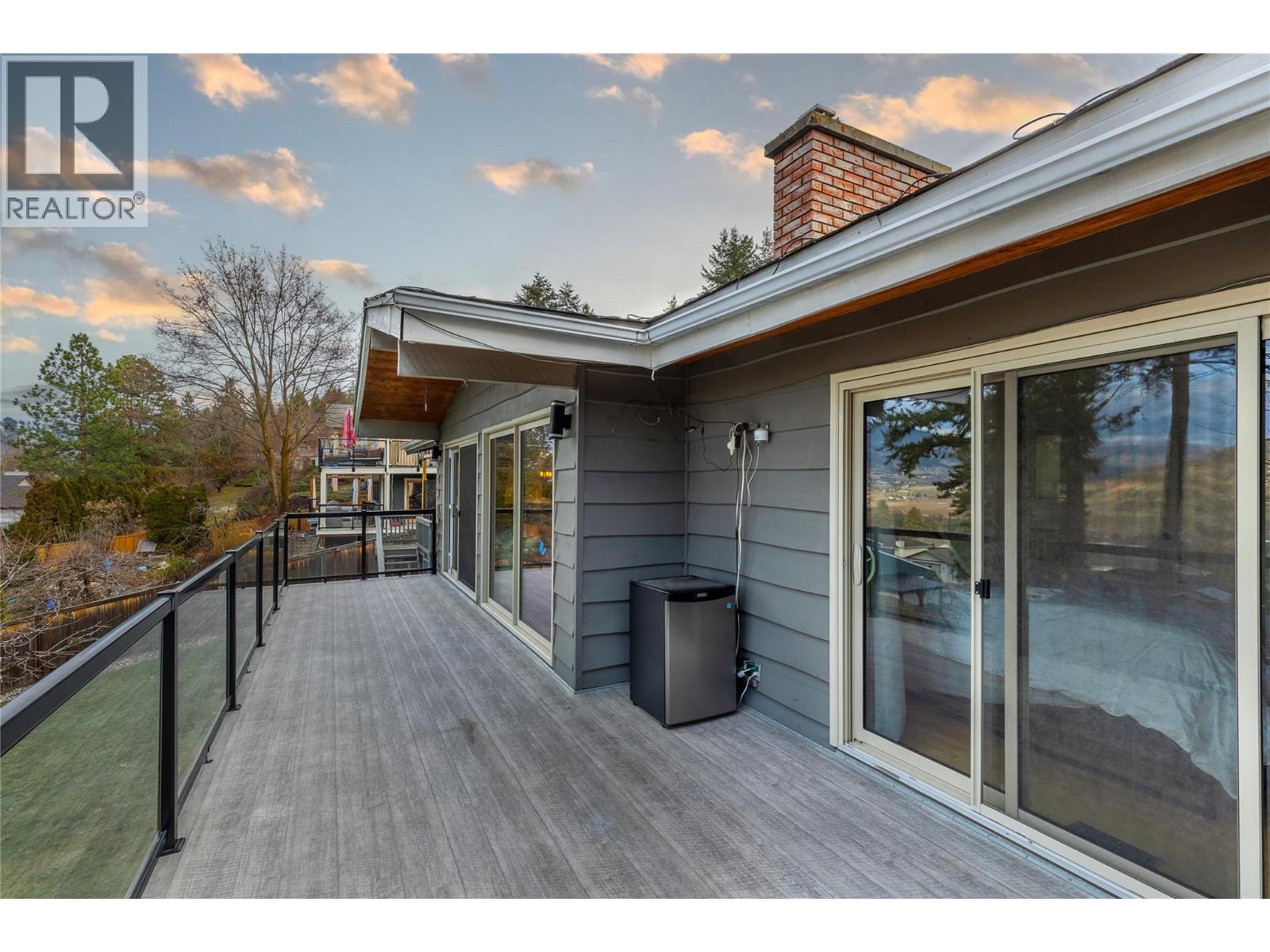 Front deck views - 11609 Upper Summit Drive, Coldstream, BC - Outdoor With Exterior