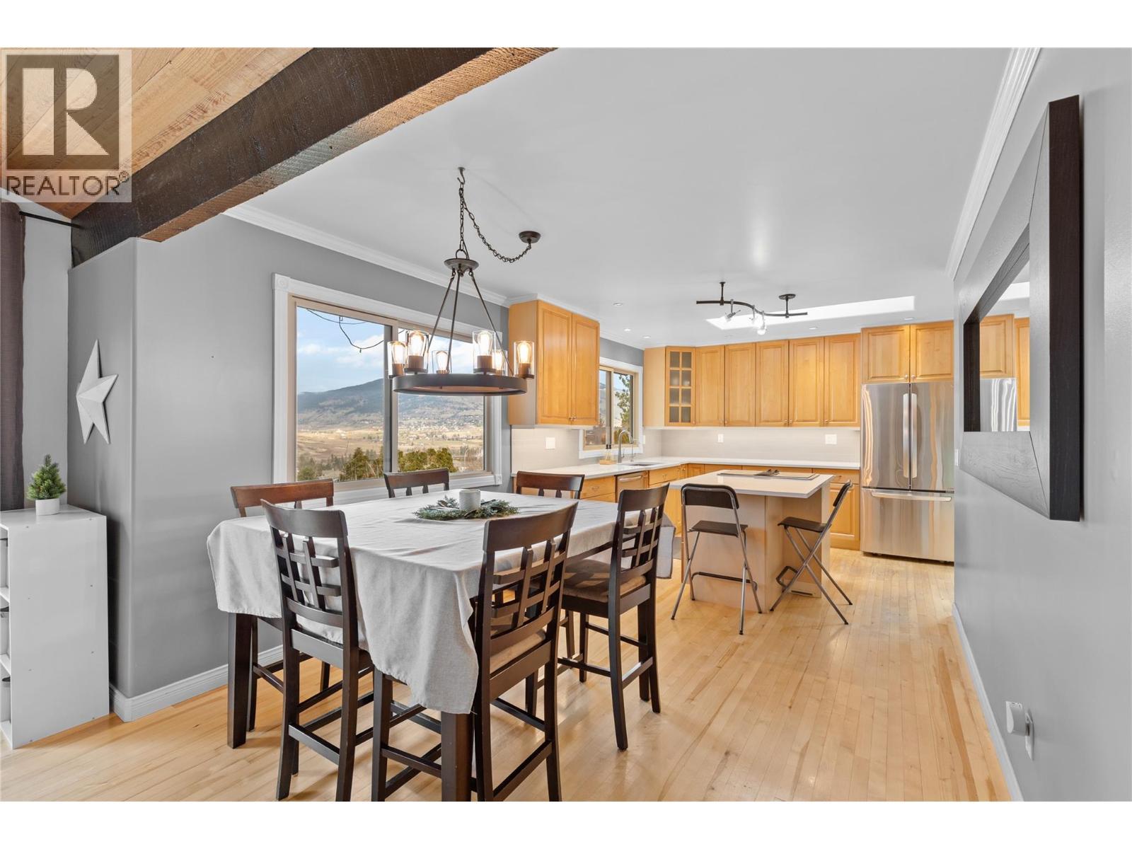 Dining room - 11609 Upper Summit Drive, Coldstream, BC - Indoor Photo Showing Dining Room
