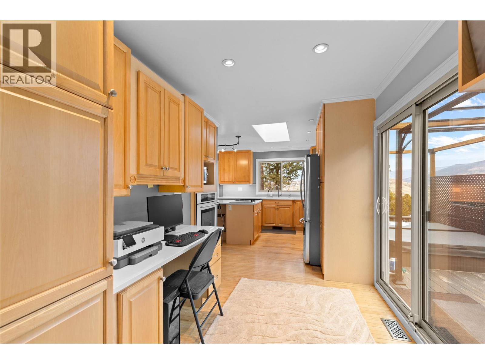 Desk space in mudroom - 11609 Upper Summit Drive, Coldstream, BC - Indoor